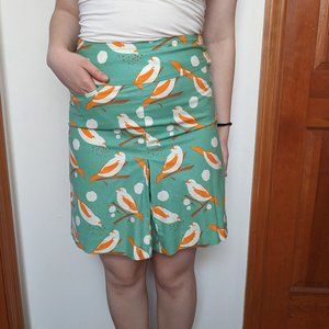 A. Cheng Cotton Bird Skirt